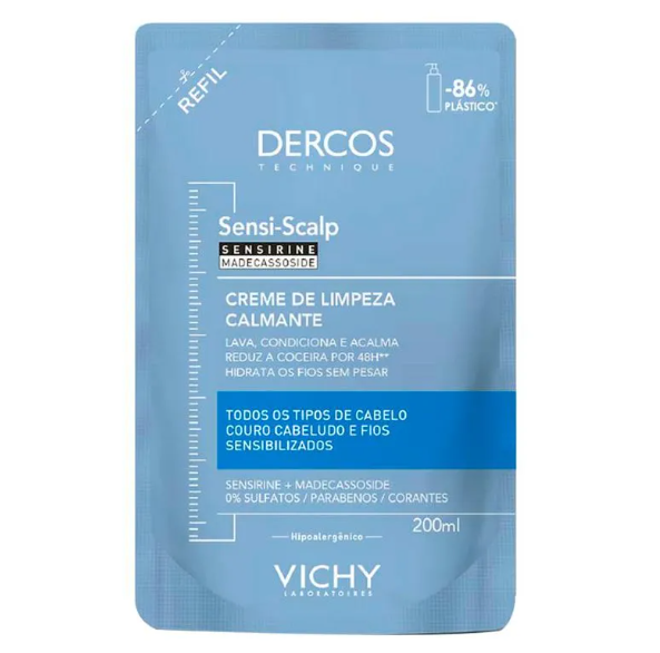 Creme-de-Limpeza-Calmante-Vichy-Dercos-Sensi-Scalp-Refil-200ml-1-1-2 Creme de Limpeza Calmante Vichy Dercos Sensi Scalp Refil 200ml - Imagem 1