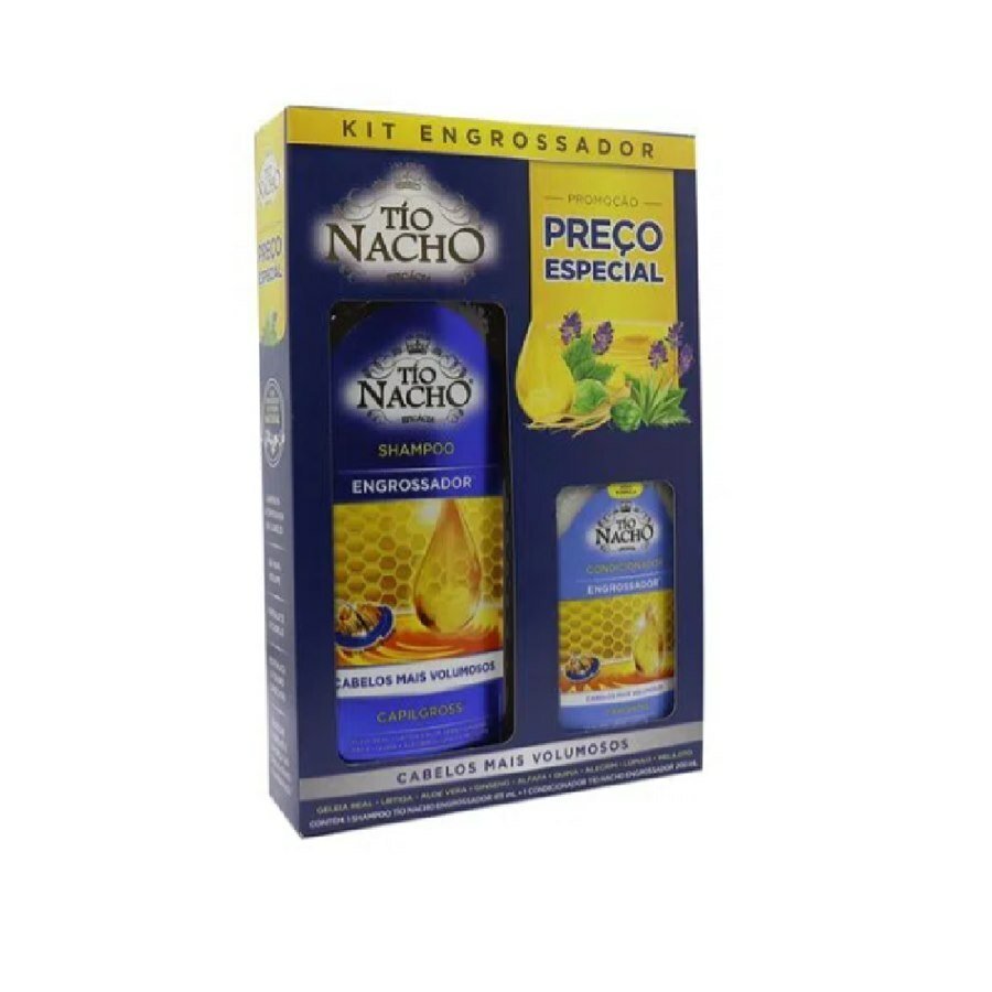 Kit Tio Nacho Engrossador Shampoo 415ml + Condicionador 200ml