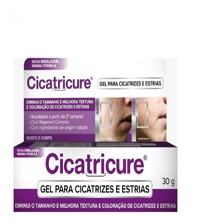 Gel Para Cicatrizes E Estrias Cicatricure 30g