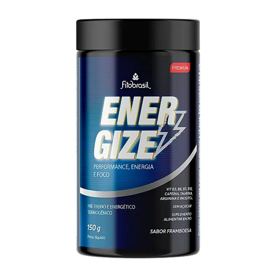 Energize Performance, Energia E Foco Sabor Framboesa Fitobrasil 150g