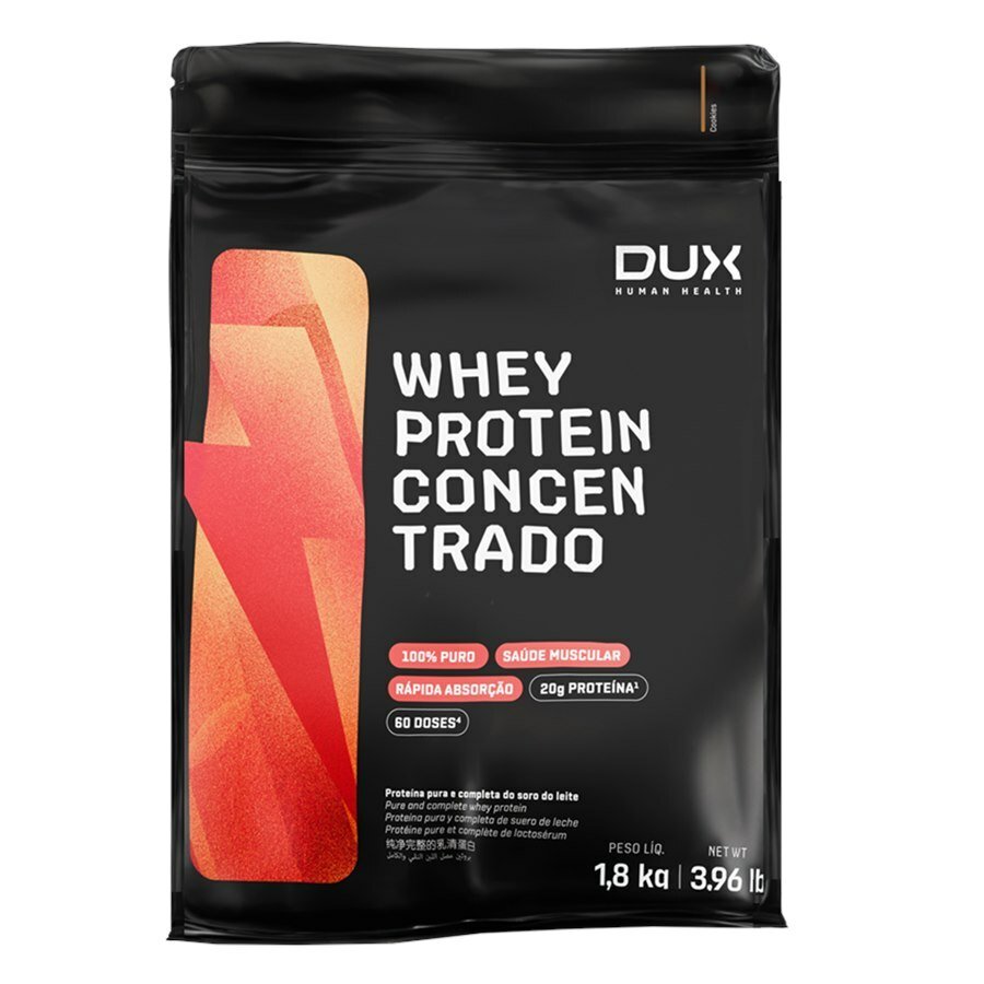 Whey Protein Concentrado Sabor Cookies 1,8kg