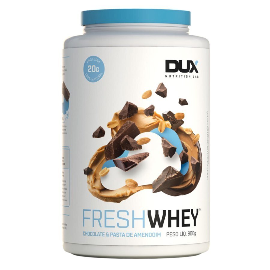 Fresh Whey Sabor Chocolate E Pasta De Amendoim 900g