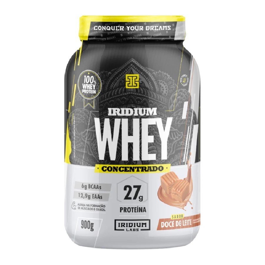 Whey Protein Concentrado Sabor Doce De Leite Iridium Labs 900g