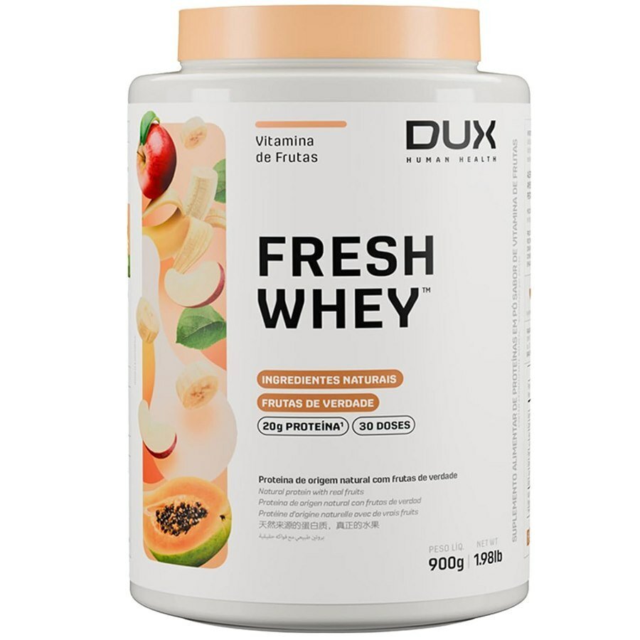 large-638865672299147578-830530_2.jpg Fresh Whey Sabor Vitamina De Frutas 900g - Imagem 1