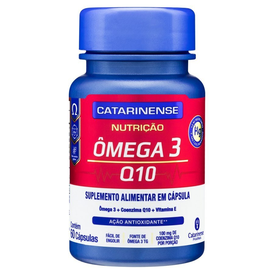 Ômega 3 Q10 60 Cápsulas - Catarinense