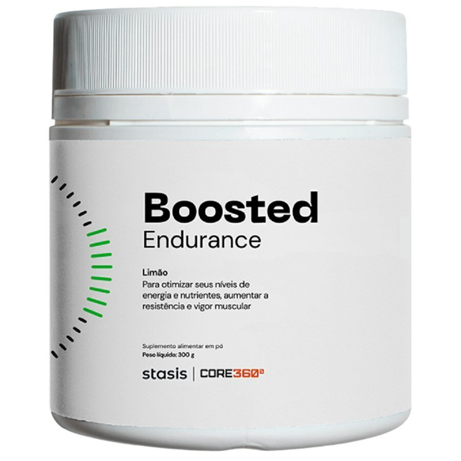 Pré-Treino Boosted Endurance Limão Stasis 300g
