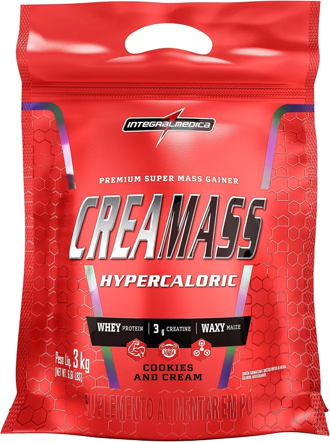 Integralmédica – Hipercalórico Creamass – Baunilha – pouch 3kg