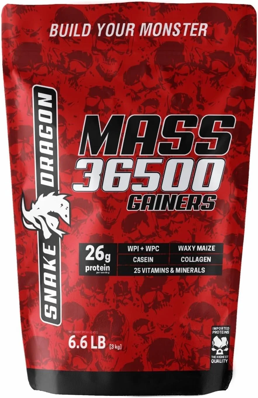 vbnmcvmb.webp Hipercalorico Refil 3Kg Mass 36500 Gainers Whey Isolado Concentrado (3Kg, Mousse de Morango) - Imagem 1